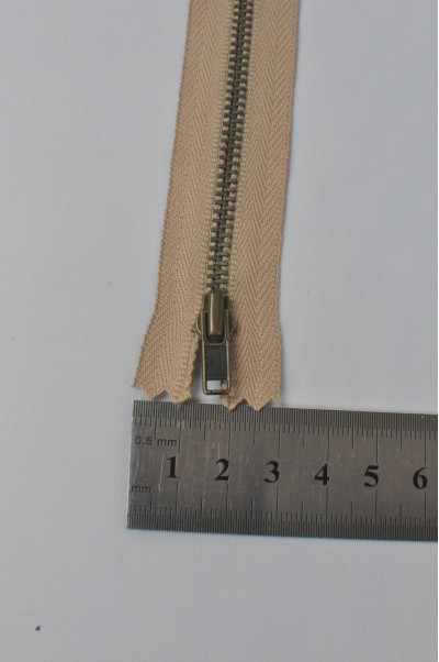 ZIP086  1號拉鏈  青古銅金屬拉鏈  密尾單頭拉鏈  不設單獨拉鍊訂購  正面照